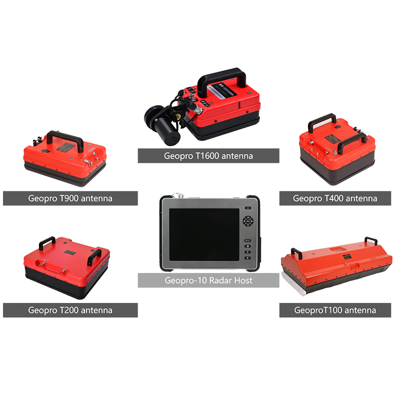 Geopro T-Series 2D Ground Penetrating Radar