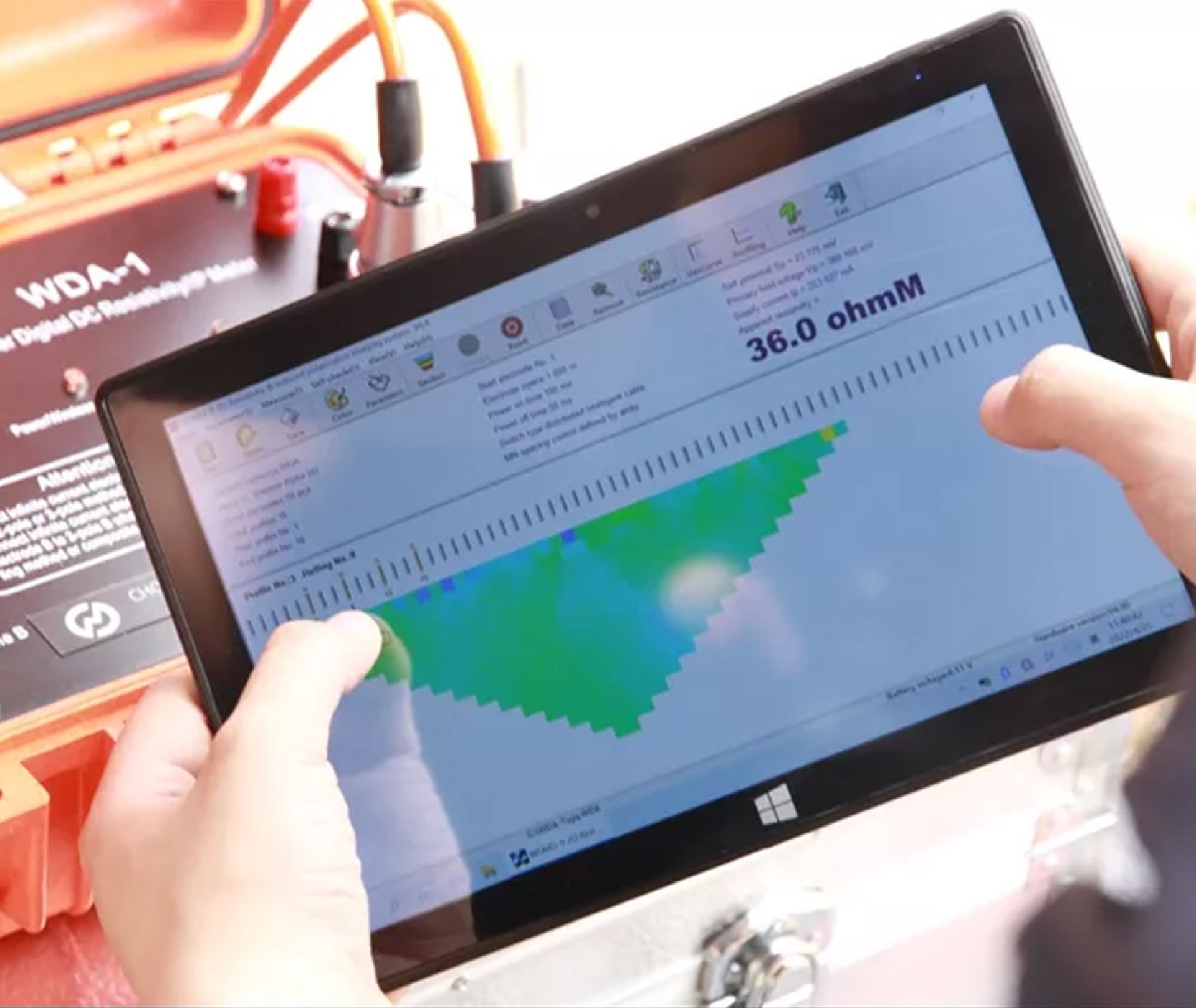 Electrical ResistivityIP Sounding Meter