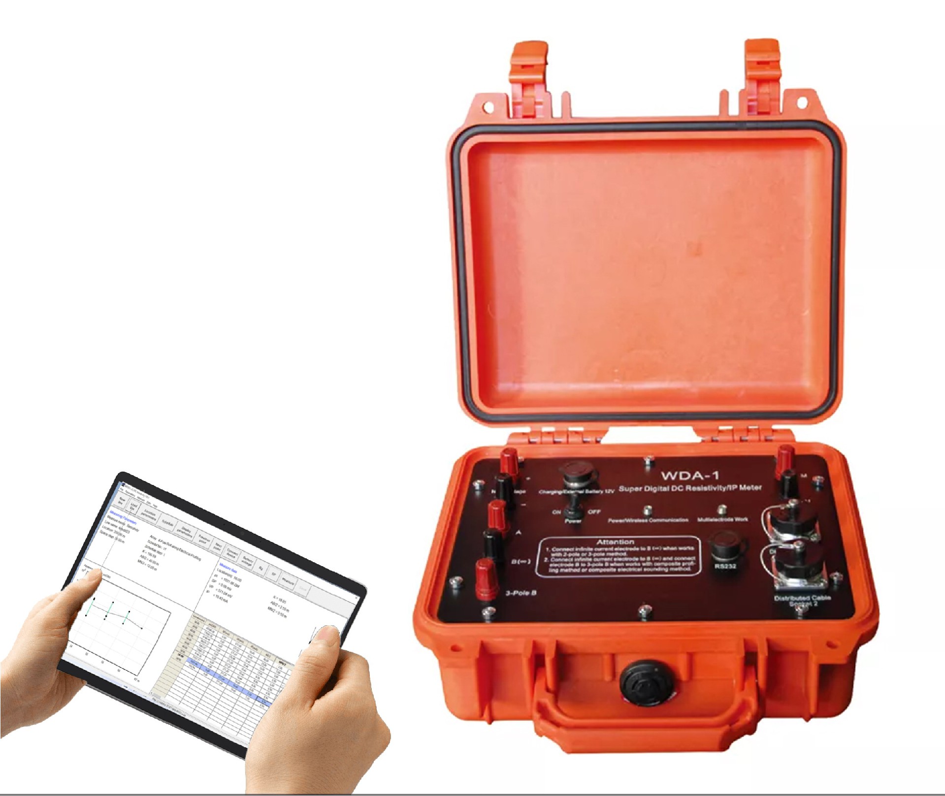 Electrical ResistivityIP Sounding Meter